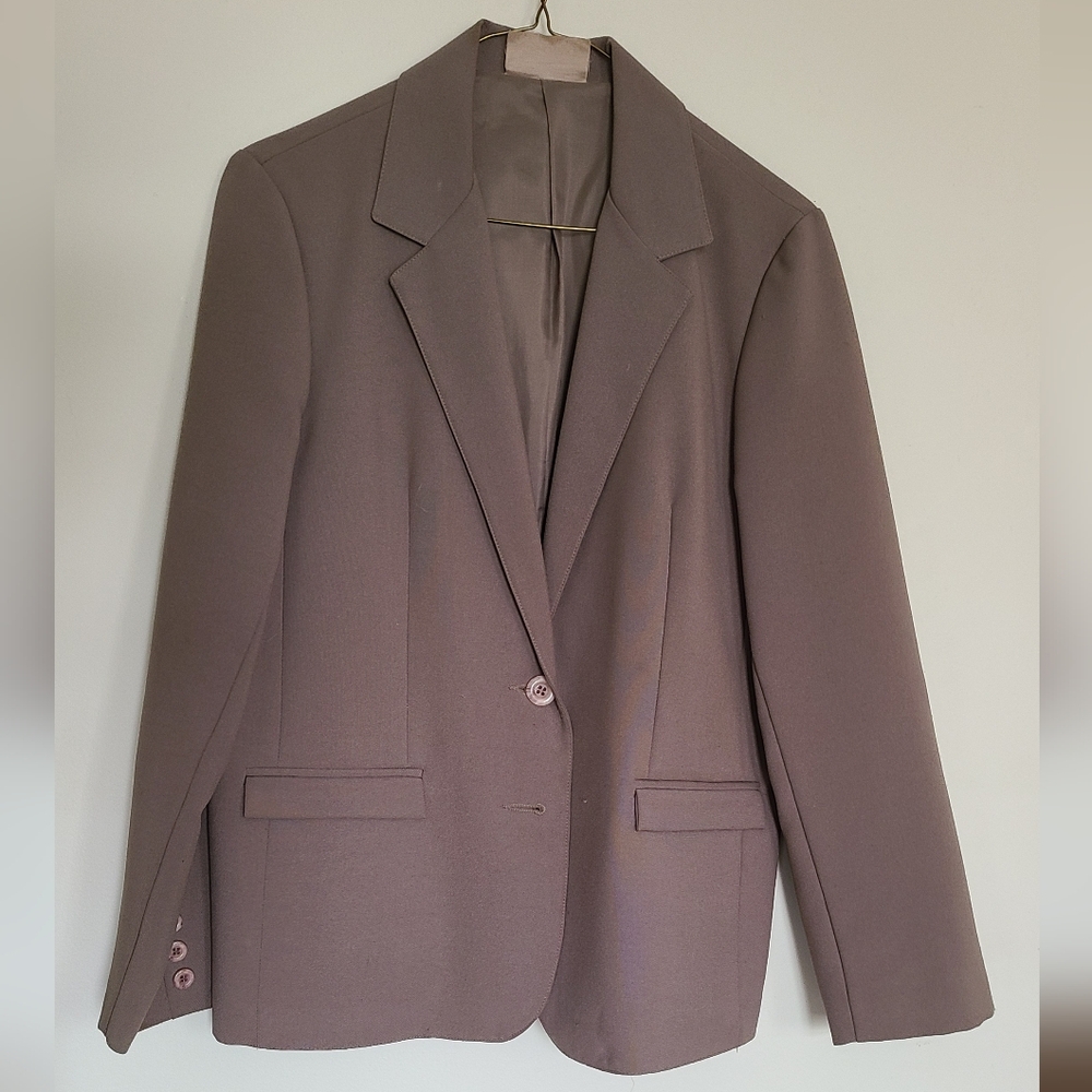 Vtg 70-80s Sears Classic Gray Blazer